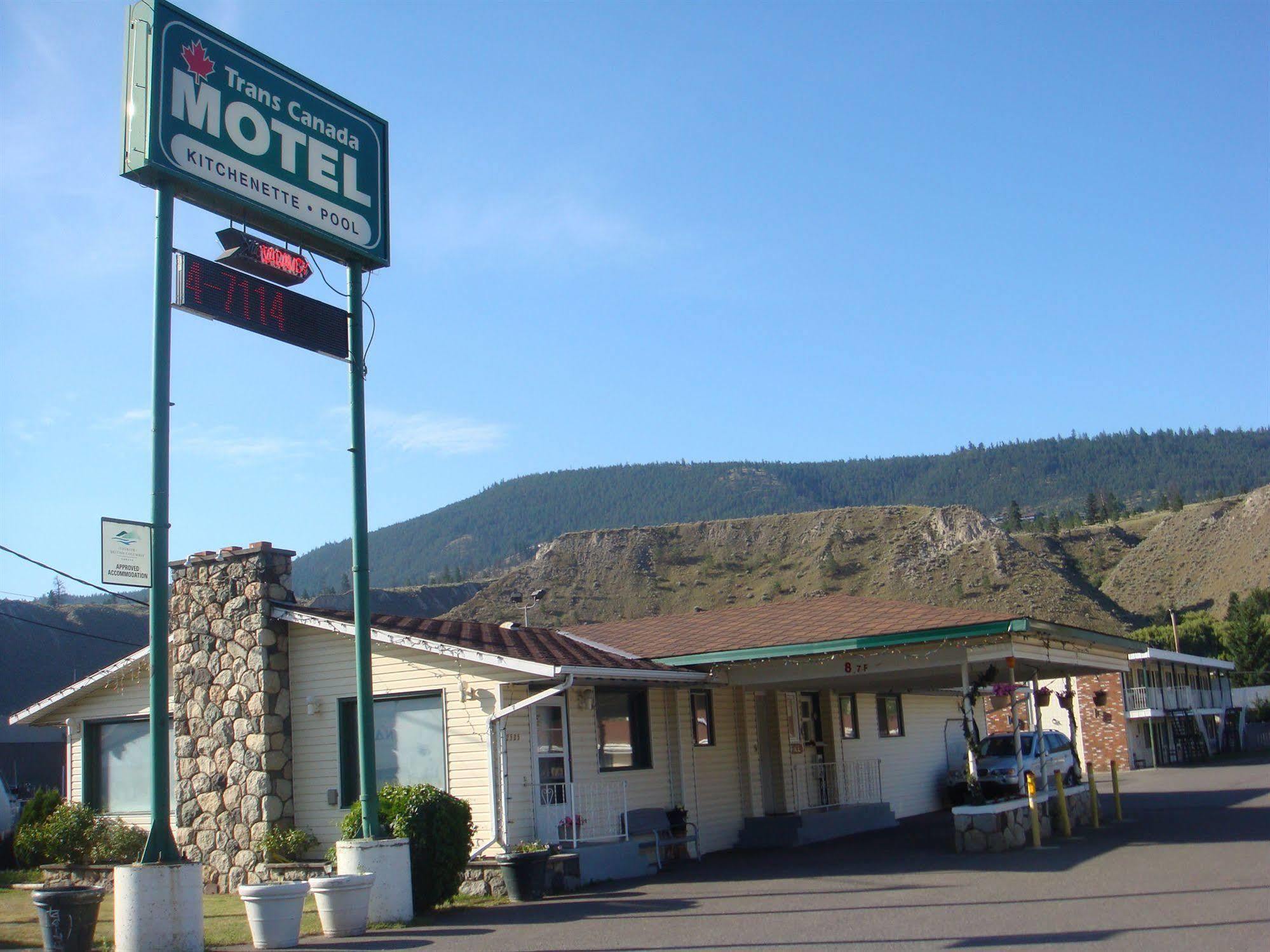 Trans Canada Motel Kamloops Bagian luar foto